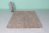 Moroccan Handmade Berber Checkered Rug – 4.6 x 6.5 Feet