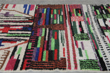 Colorful Moroccan rug 4.8 FT X 7.6 FT
