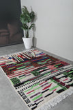 Colorful Moroccan rug 4.8 FT X 7.6 FT