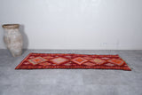 Moroccan runner rug 2.7 X 9.2 Feet