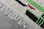 Colorful Moroccan rug 4.8 FT X 7.6 FT