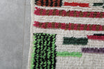 Colorful Moroccan rug 4.8 FT X 7.6 FT
