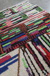 Colorful Moroccan rug 4.8 FT X 7.6 FT