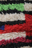 Colorful Moroccan rug 4.8 FT X 7.6 FT