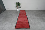 Vintage Moroccan berber rug 2.7 FT X 8.5 FT