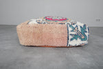 Stunning Moroccan kilim pouf - Vintage Berber Floor Cushion