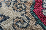Stunning Moroccan kilim pouf - Vintage Berber Floor Cushion