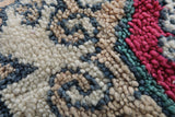 Stunning Moroccan kilim pouf - Vintage Berber Floor Cushion