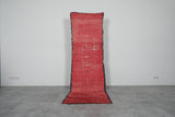 Vintage Moroccan berber rug 2.7 FT X 8.5 FT