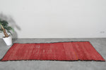 Vintage Moroccan berber rug 2.7 FT X 8.5 FT