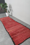 Vintage Moroccan berber rug 2.7 FT X 8.5 FT