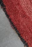 Vintage Moroccan berber rug 2.7 FT X 8.5 FT
