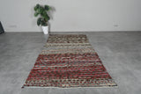 Vintage berber rug  4.5 FT X 7.4 FT