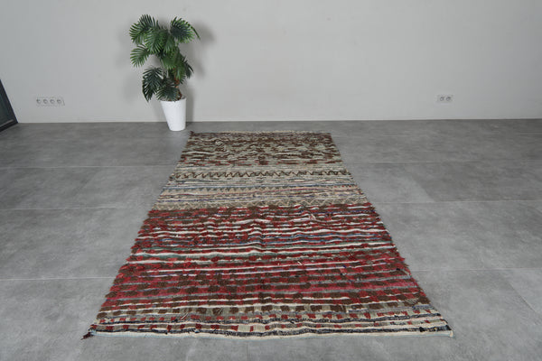 Vintage berber rug  4.5 FT X 7.4 FT