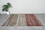 Vintage berber rug  4.5 FT X 7.4 FT