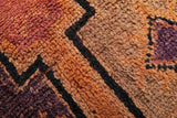 Tribal Moroccan Wool Floor Cushion – Handmade Kilim Pouf