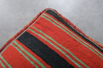Tribal Moroccan Wool Floor Cushion – Handmade Kilim Pouf