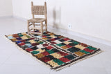 Moroccan berber rug 2.9 X 5.3 Feet