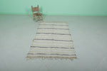 Handwoven Moroccan Wedding Rug – 3.7 FT x 6.5 FT | Authentic Berber Craft