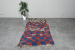 Vintage berber rug 4 FT X 7 FT