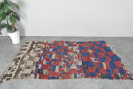 Vintage berber rug 4 FT X 7 FT