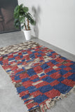 Vintage berber rug 4 FT X 7 FT