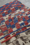 Vintage berber rug 4 FT X 7 FT
