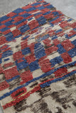 Vintage berber rug 4 FT X 7 FT