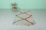 Small Handmade Berber Moroccan Rug – 3.2 FT x 5.8 FT