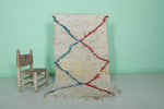 Small Handmade Berber Moroccan Rug – 3.2 FT x 5.8 FT