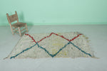 Small Handmade Berber Moroccan Rug – 3.2 FT x 5.8 FT