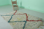 Small Handmade Berber Moroccan Rug – 3.2 FT x 5.8 FT