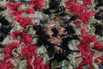 Colorful Moroccan Berber Rug 2.7 X 5.5 Feet - Vibrant Diamond Pattern