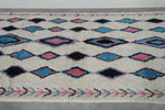 Colorful Moroccan rug 4.6 FT × 7.6 FT