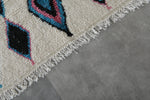 Colorful Moroccan rug 4.6 FT × 7.6 FT