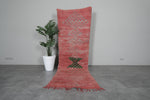 Handmade Moroccan rug 3.1 FT X 9.6 FT