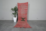 Handmade Moroccan rug 3.1 FT X 9.6 FT