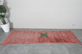 Handmade Moroccan rug 3.1 FT X 9.6 FT