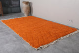 Custom Orange Moroccan Rug