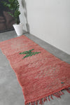 Handmade Moroccan rug 3.1 FT X 9.6 FT