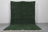 Green Wool Custom Moroccan Rug