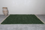 Green Wool Custom Moroccan Rug