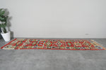 Handmade Moroccan rug 2.9 FT X 13.6 FT