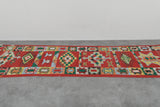 Handmade Moroccan rug 2.9 FT X 13.6 FT