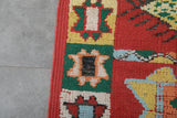 Handmade Moroccan rug 2.9 FT X 13.6 FT