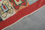 Handmade Moroccan rug 2.9 FT X 13.6 FT
