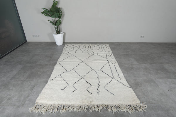 Beni ourain rug  5.2 FT X 8.5 FT