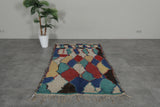 handmade moroccan rug 3.8 FT X 6.5 FT