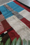 Handmade Moroccan rug 4.6 FT × 7.1 FT