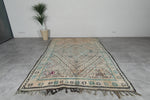 Vintage Moroccan Rug 6.3 FT X 9.7 FT Berber Rug